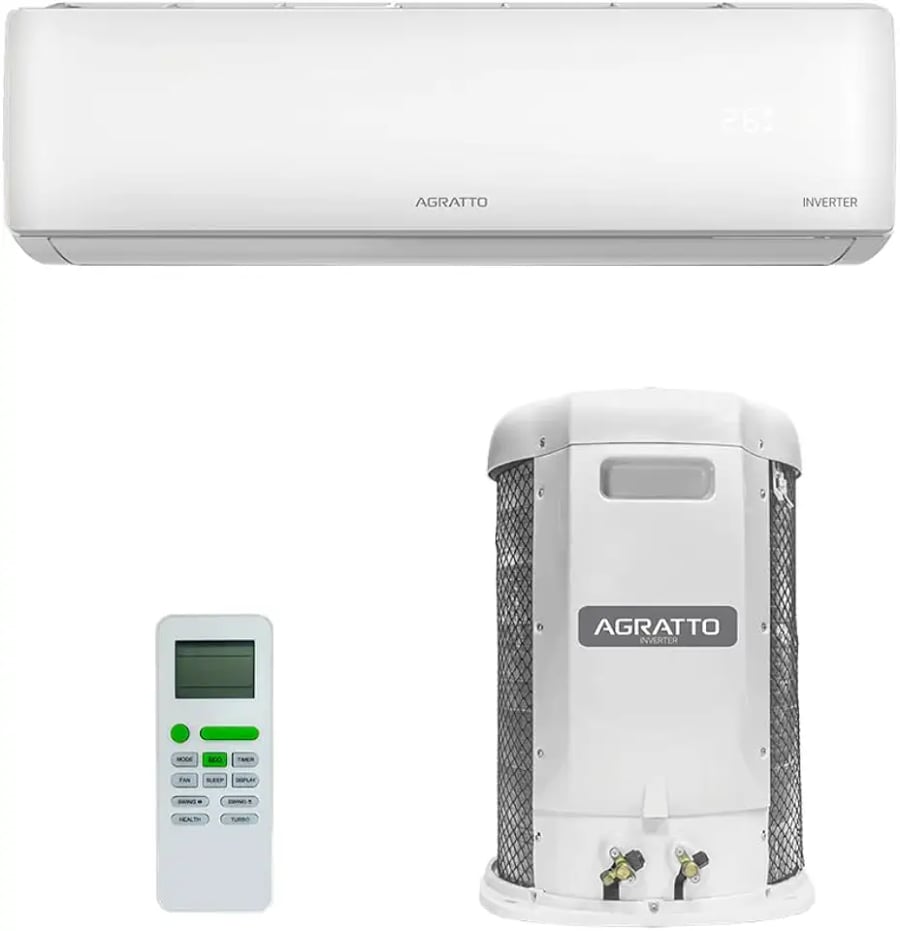 Ar condicionado split Agratto Liv Top inverter 30000 BTUs frio R-32