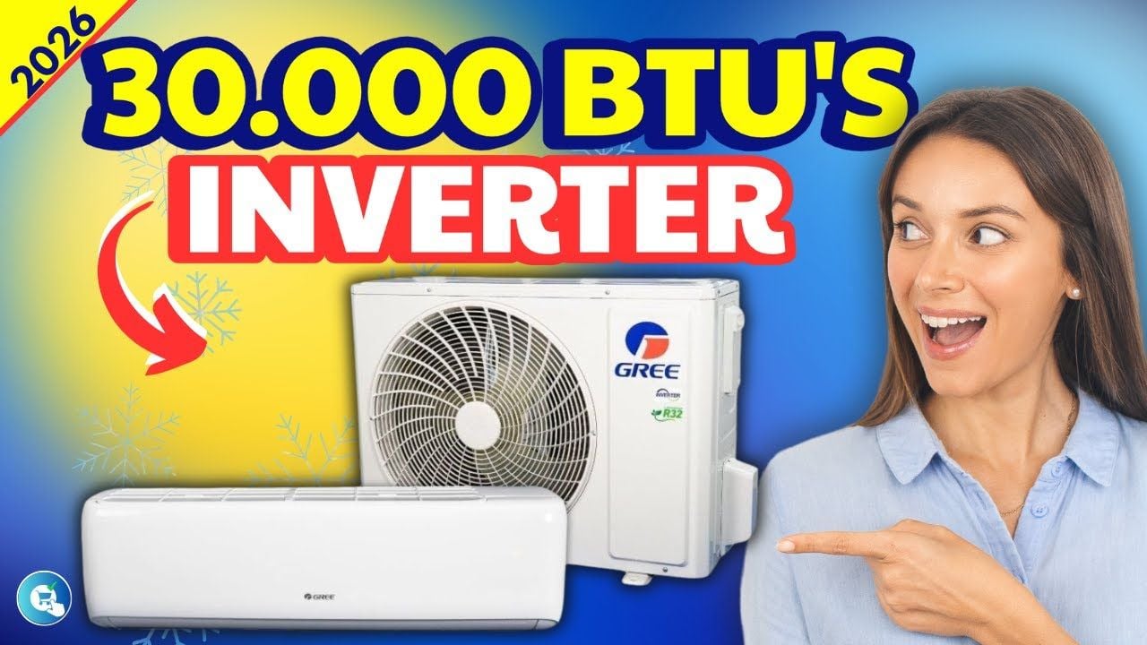 Vídeo sobre os melhores ar condicionados 30000 BTUs inverter