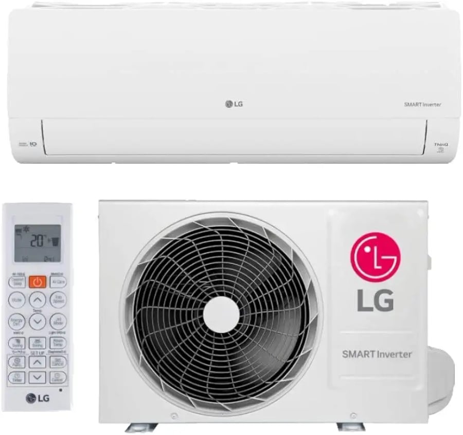 Ar condicionado split LG AI Smart Inverter Voice 9000 BTUs frio