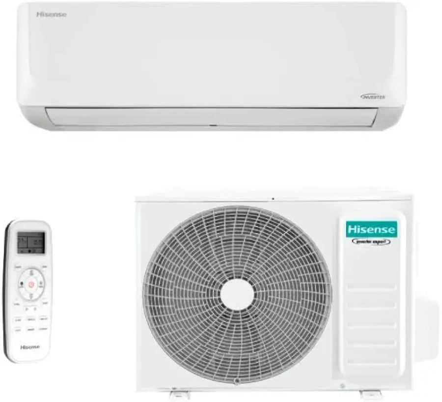 Ar condicionado split inverter hi wall wi-fi Hisense 9000 BTUs frio