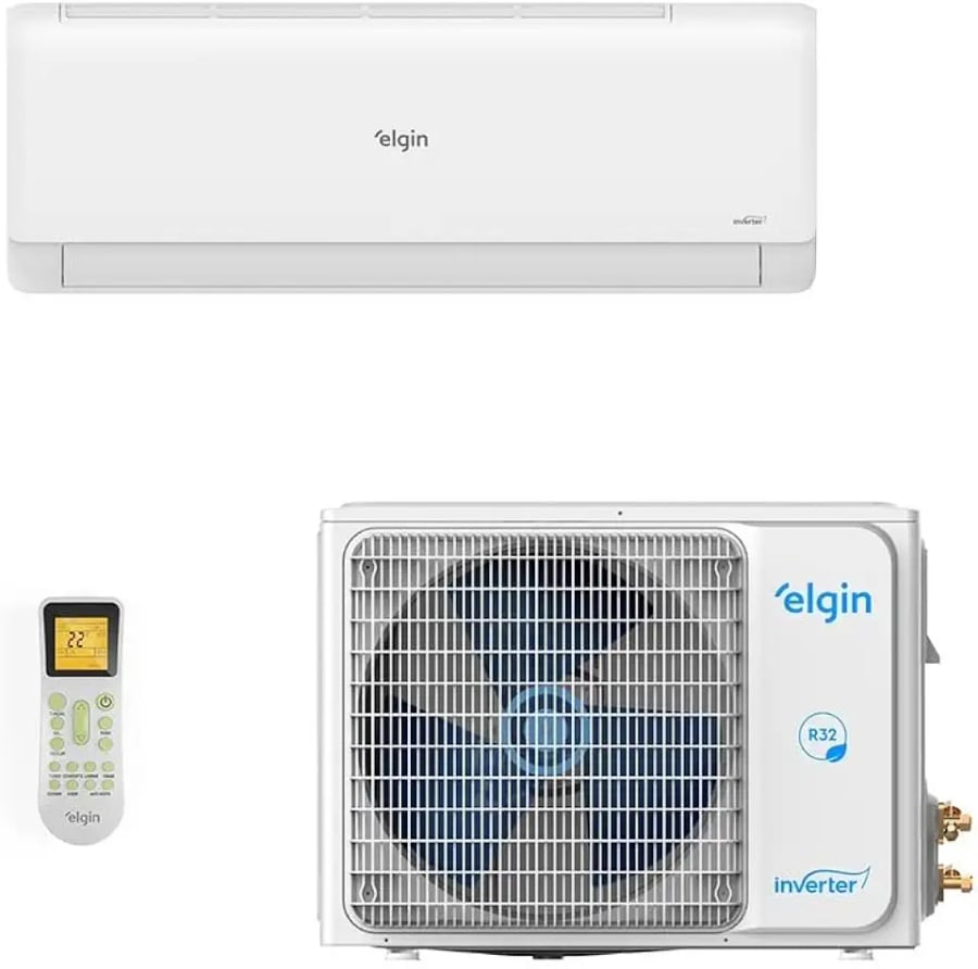 Ar-condicionado split HW inverter Elgin Eco III Wi-Fi 9.000 BTUs