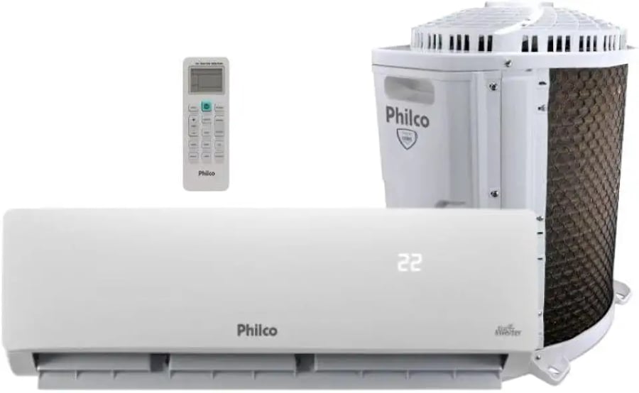 Ar-condicionado split inverter Philco 12000 BTUs frio PAC12FT
