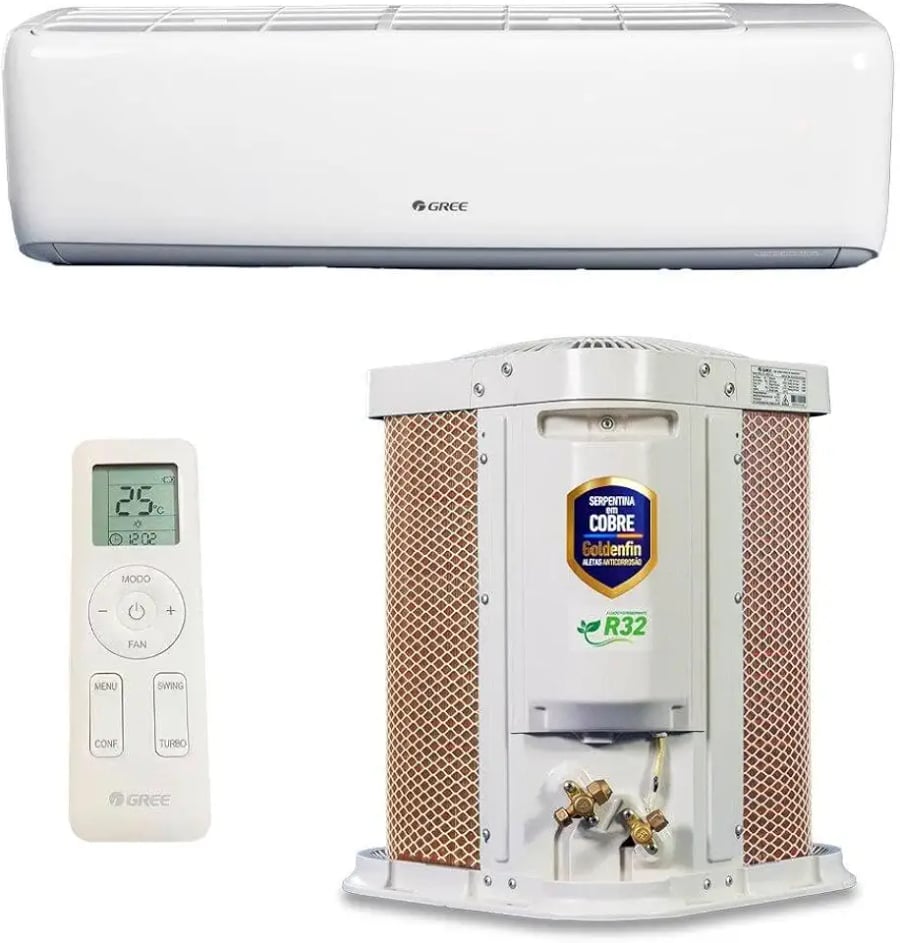 Ar-condicionado split inverter Gree G-top 12000 BTUs quente e frio