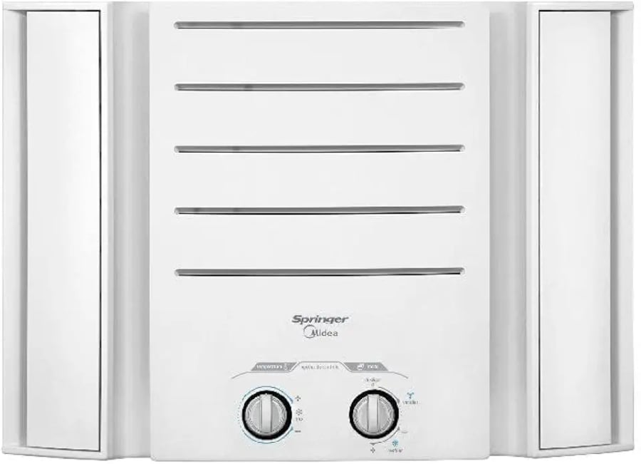 Ar-condicionado de janela Springer Midea mecânico frio 7500 BTU/h 220V