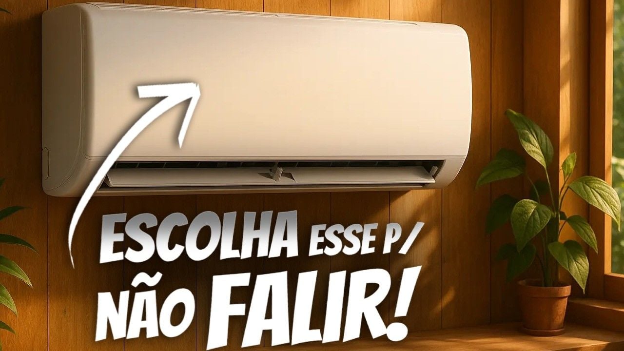 Vídeo explicando como comparar o consumo de energia entre ar-condicionados