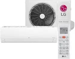 Ar-condicionado LG Dual Inverter Voice +AI 12.000 BTU frio 127V S3-Q12JA31B