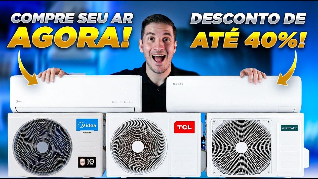 Vídeo sobre a melhor época para comprar ar-condicionado