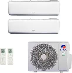 Ar-condicionado multi split inverter Gree R-32 18.000 com duas evaporadoras de 9.000