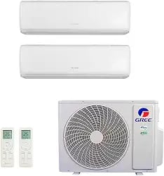 Ar-condicionado Bi Split Gree Inverter G Max 18.000 Btus quente e frio