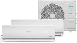 Ar-condicionado Bi Split Hi Wall Inverter Elgin Plus 2x9.000 BTU/h quente e frio