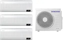 Ar-condicionado Tri-Split Samsung WindFree 24.000 BTUs com três evaporadoras