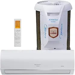 Ar-condicionado Midea Airvolution 12.000 BTUs quente e frio 220V