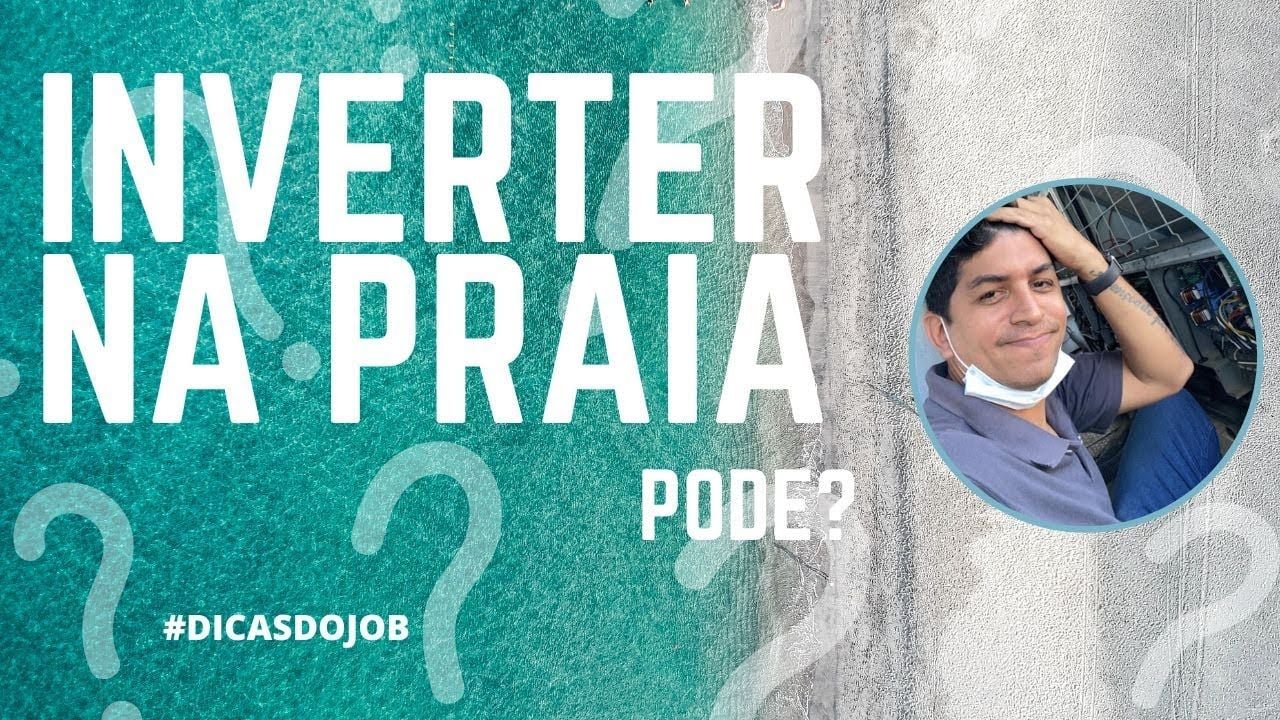 Vídeo sobre ar-condicionado inverter e a praia