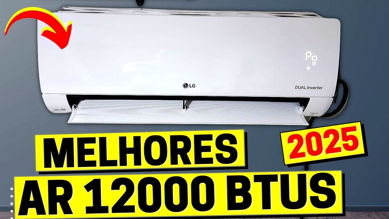 Vídeo sobre os melhores ar-condicionados de 12000 BTUs