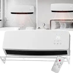 Ar-condicionado portátil 1800W com aquecimento e resfriamento e controle remoto
