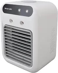 Mini climatizador portátil com resfriamento eficiente e spray duradouro