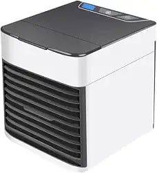 Mini climatizador Arctic Cooler com umidificador e luz LED