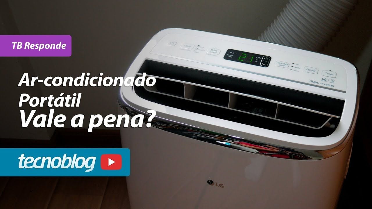 Vídeo analisando se o ar-condicionado portátil vale a pena no quarto