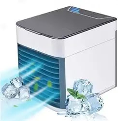 Mini climatizador de ar frio portátil para quarto, sala e carro