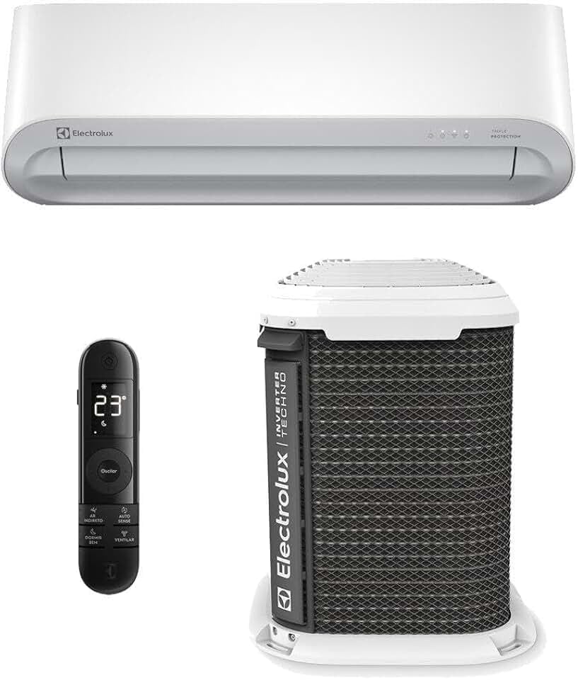 Ar-condicionado split inverter Electrolux Color Adapt 12000 BTUs com Wi-Fi