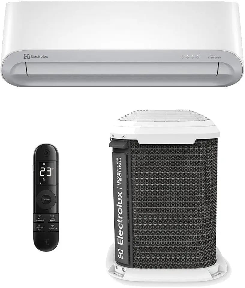 Ar-condicionado split inverter Electrolux Color Adapt 12000 BTUs com Wi-Fi
