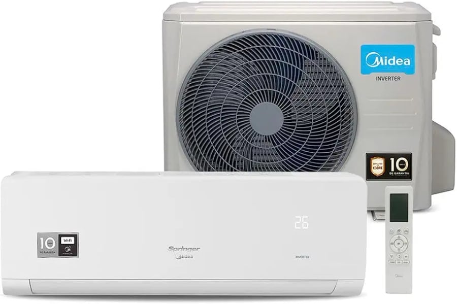 Ar-condicionado split Springer Midea Xtreme Save Connect 12000 BTUs frio