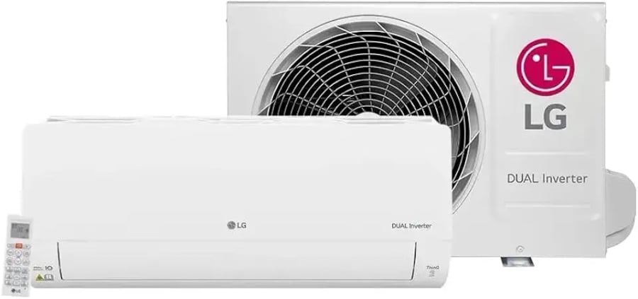 Ar-condicionado split LG Dual Inverter Voice +AI 18000 BTUs frio