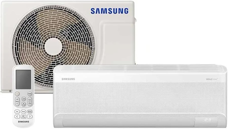 Ar-condicionado split Samsung WindFree AI 12000 BTUs frio sem vento