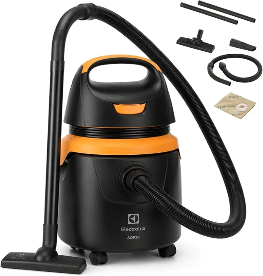 Aspirador de água e pó Electrolux AquaPower AQP20 preto e amarelo