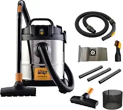Aspirador de pó e água WAP GTW INOX 12 com barril inox de 12 litros