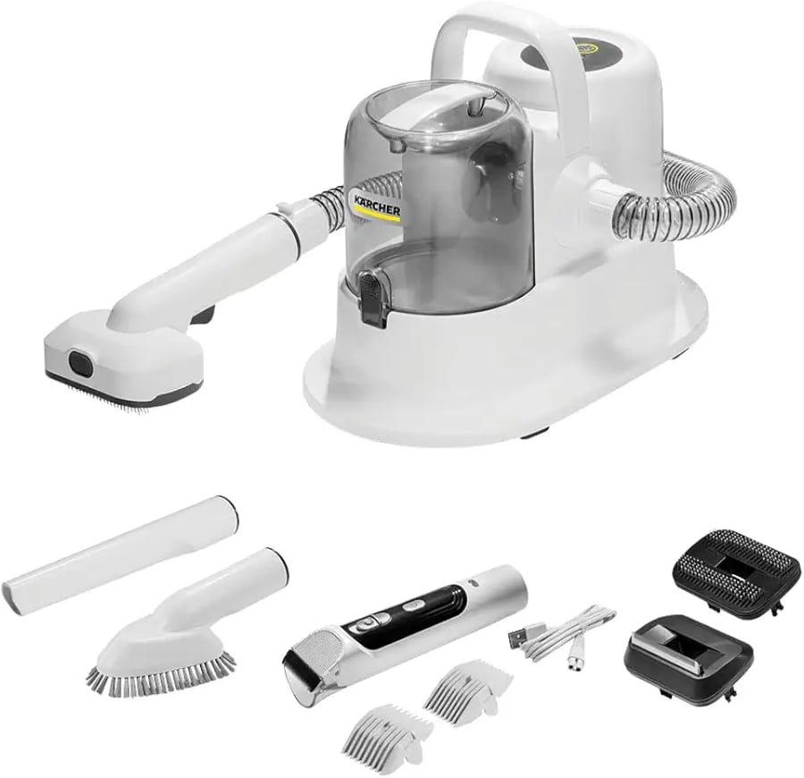 Aspirador tosador de pelos Kärcher Pet Clean 5 em 1 para cães e gatos