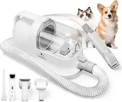 Aspirador de pelos para pet 350W com reservatório de 1400 ml e cinco ferramentas