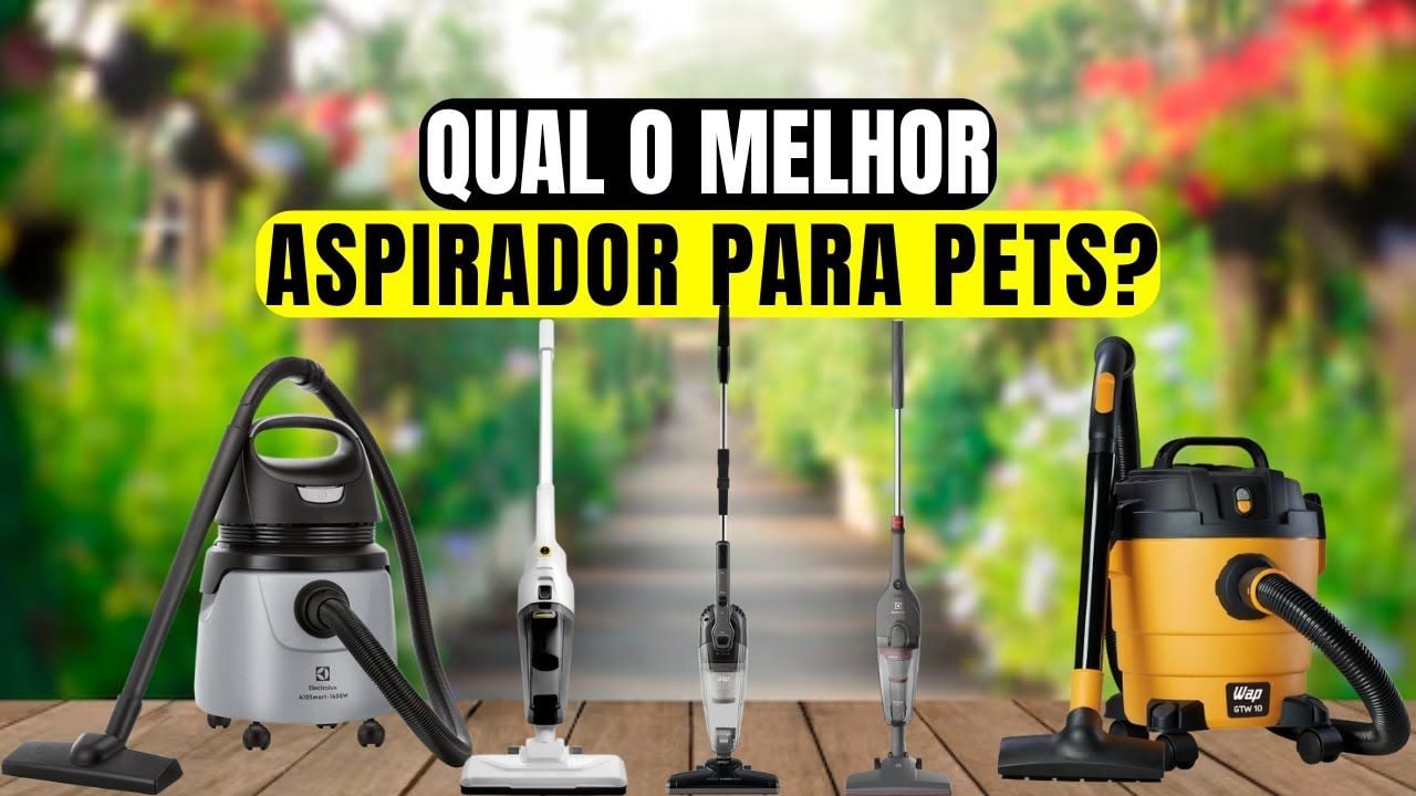 Vídeo sobre os melhores aspiradores de pó para pelos de animais de 2026
