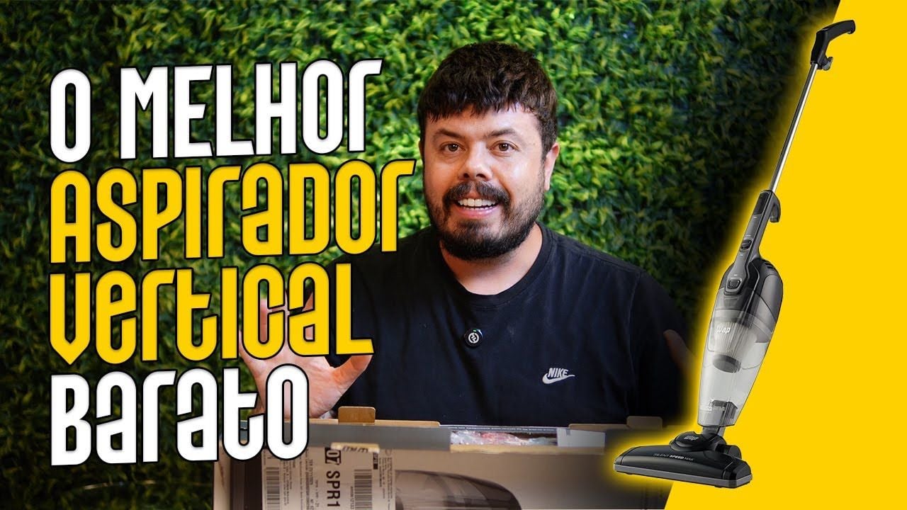Vídeo review de aspirador de pó potente de 1350W