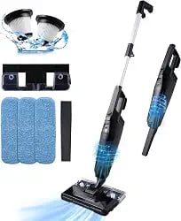 Aspirador vertical electric mop 600W com almofadas de esfrega