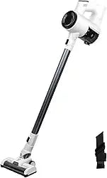 Aspirador vertical sem fio 120W com escova LED para pelos de animais