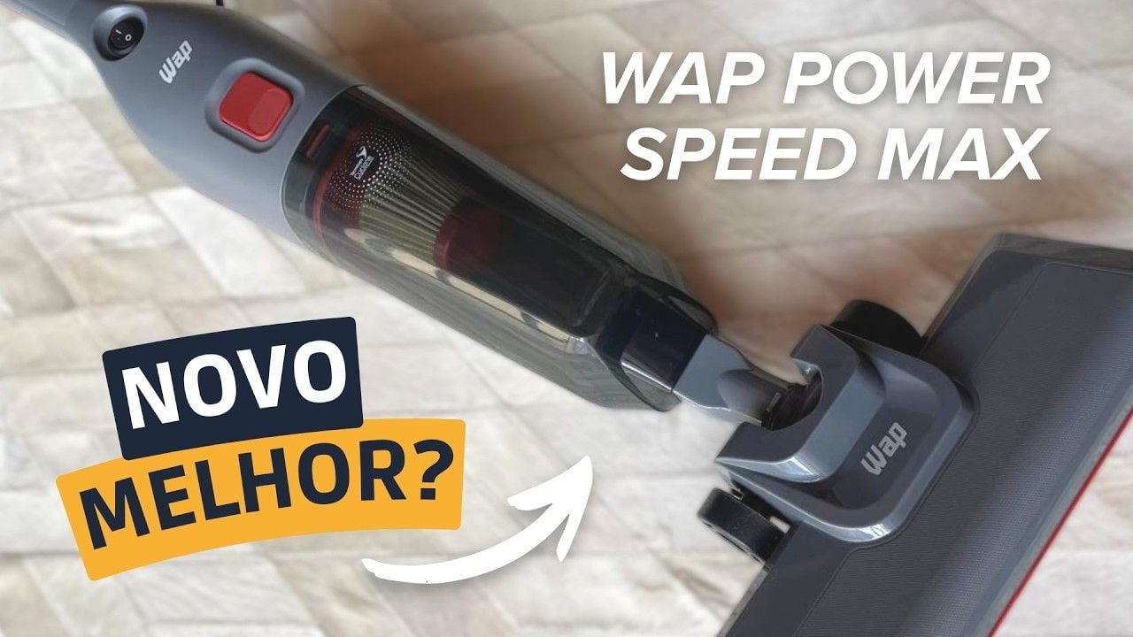 Vídeo de teste do aspirador WAP Power Speed