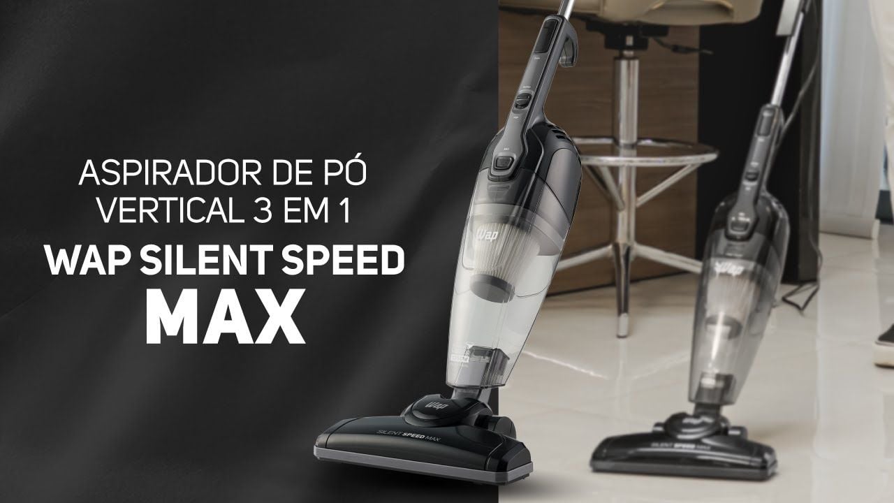 Vídeo do aspirador WAP Silent Speed Max