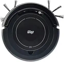 Aspirador de pó robô WAP Robot W100 3 em 1 com sistema de antiqueda e colisão