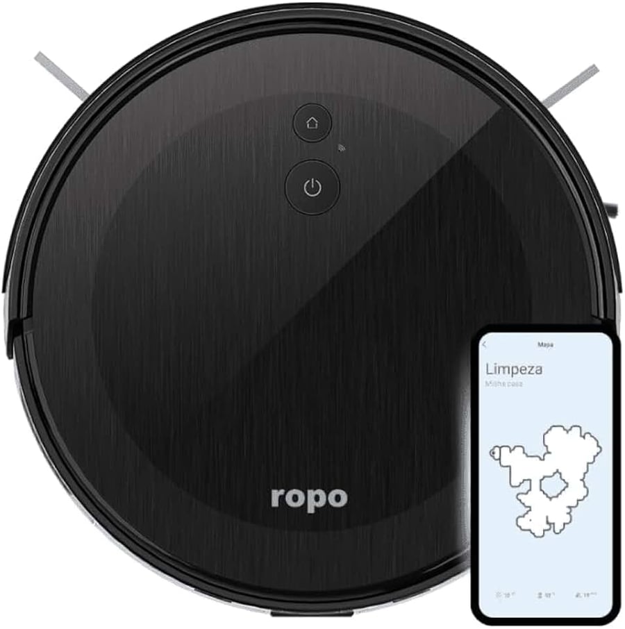 Robô aspirador Ropo Smart Pet desenvolvido para casas com animais