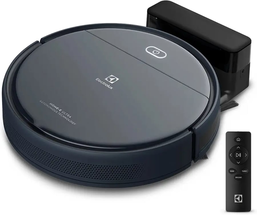 Electrolux ERB40 grafite com controle remoto e função passa pano úmido