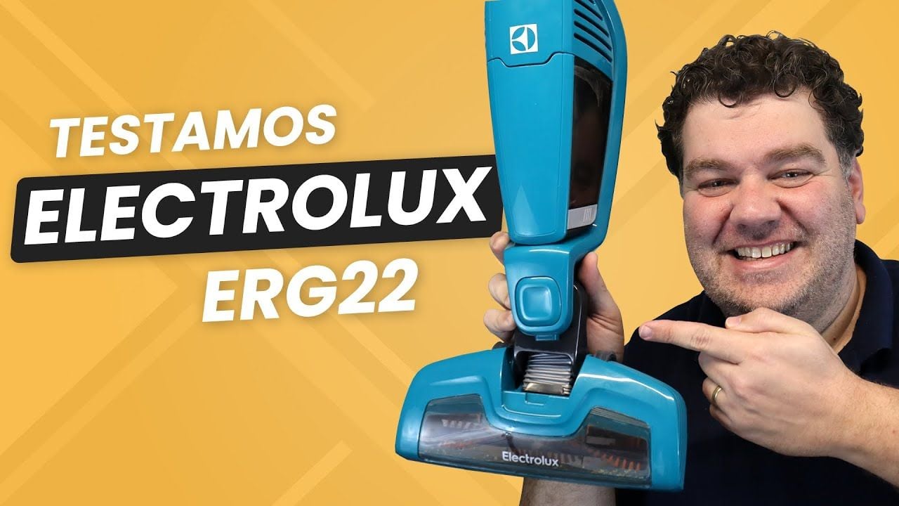 Vídeo sobre o aspirador Electrolux Ergorapido