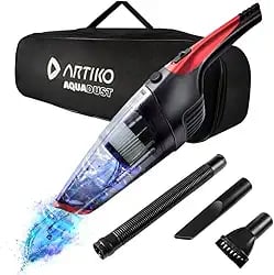 Aspirador de pó, água e objetos sem fio portátil Artiko Aquadust Turbo