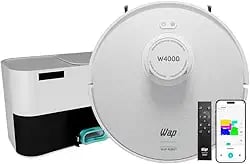Robô aspirador WAP Robot W4000 com estação autolimpante e mop giratório