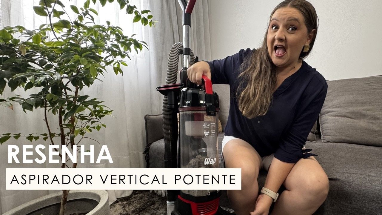 Review em vídeo do aspirador vertical WAP Power Speed