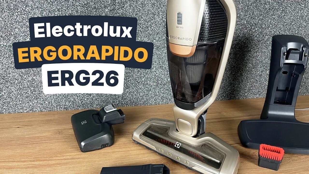 Review em vídeo do aspirador Electrolux Ergorápido ERG26